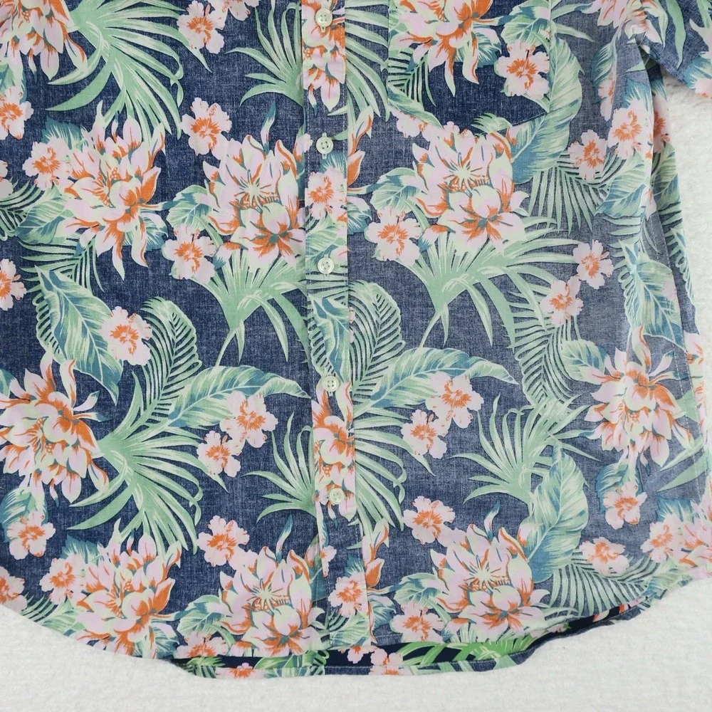 Chubbies Hawaiian Floral Shirt Mens Medium - Picture 4 of 11